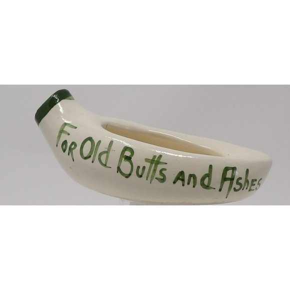 Vintage For Old Butts and Ashes Ashtray Urinal-Shaped - Picture 3 of 10